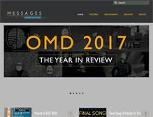 Tablet Screenshot of omd-messages.co.uk